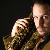 John Ellis and his sax.